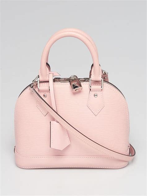 Louis Vuitton Rose Ballerine Epi Leather Alma BB Bag